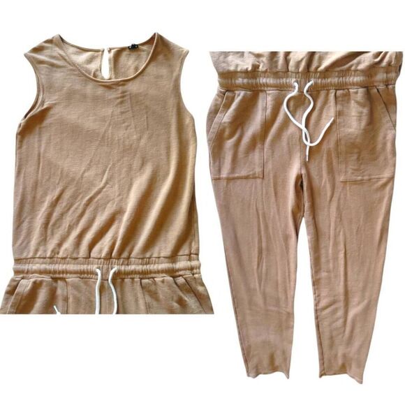 Monrow Supersoft Tank Jumpsuit Sz Large - Picture 5 of 6